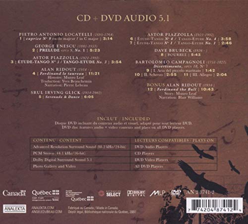 Angèle Dubeau / Solo - CD + DVD