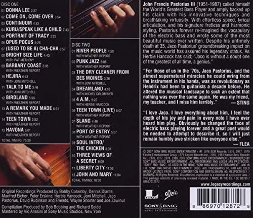 Jaco Pastorius / The Essential Jaco Pastorius - CD (Used)