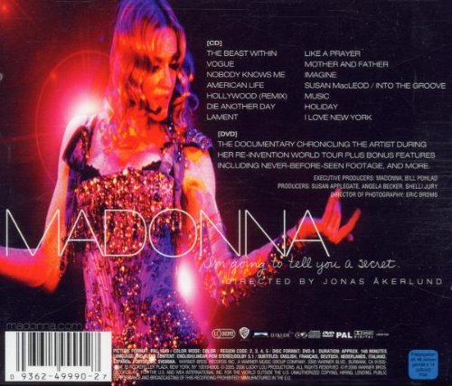 Madonna / I'm Going to Tell You a Secret - CD/DVD (Used)