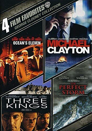4 Film Favorites: George Clooney Collection (Ocean's Eleven / Michael Clayton / Three Kings / The Perfect Storm)