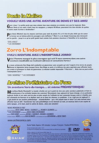Dic French Boys Collection (Denis La Malice, Zorro, Archie Préhistoire De Fous) (Bilingual)