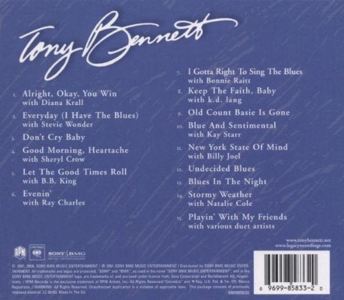 Tony Bennett / Playn' With My Friends: Bennett Sings The Blues - CD (Used)