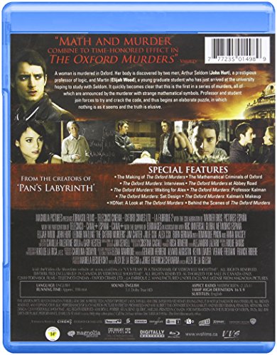 The Oxford Murders - Blu-Ray