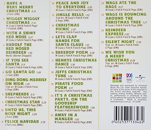 WIGGLES THE - Wiggly Wiggly Xmas (1 CD)