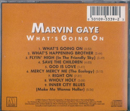What's Going On / Marvin Gaye - CD (Used)