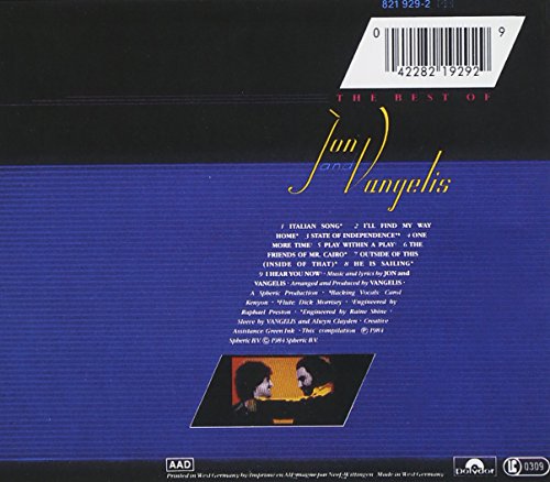 Jon & Vangelis / Best Of - CD (Used)