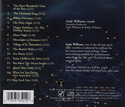 Andy Williams Live: Christmas Treasures
