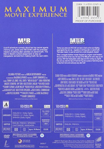 Men In Black/ Men In Black II (Double Feature) - DVD (Used)