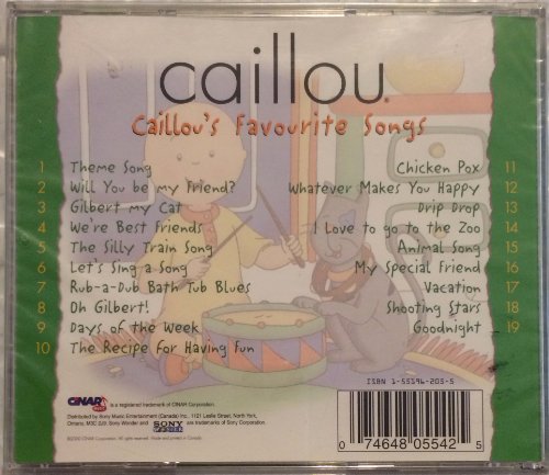 Sears Caillous Favourite Songs (Cd)