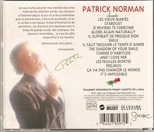 Patrick Norman / Collection Privee - CD (Used)