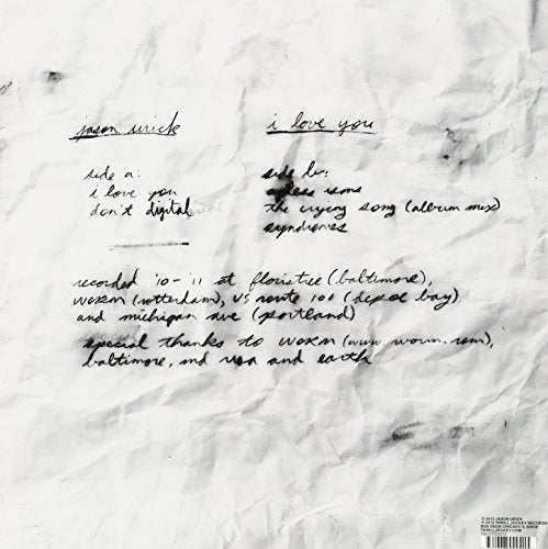 I Love You (Vinyl)