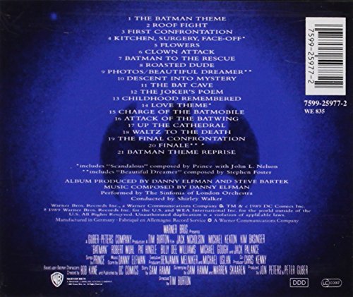 Soundtrack / Batman (Score) - CD (Used)