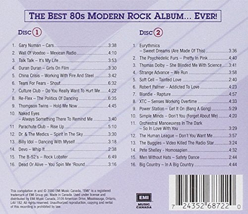 Various / The Best 80s Modern Rock Album... Ever! - CD (Used)