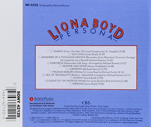 Liona Boyd / Persona - CD (Used)