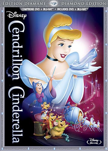Cendrillon: Édition Diamant / Cinderella: Diamond Edition (Bilingual DVD Combo Pack) - Blu-ray + DVD