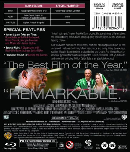 Million Dollar Baby - Blu-Ray (Used)