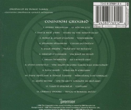 Various Artists / Common Ground: Voix de la musique irlandaise moderne - CD (occasion)