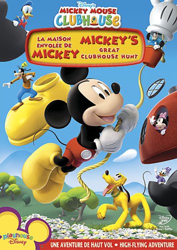 Mickey Mouse Clubhouse : La Maison envolée de Mickey / Mickey's Great Clubhouse Hunt (Bilingual) - DVD (Used)