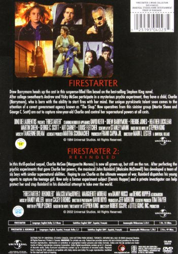 Firestarter / Firestarter 2: Rekindled (Bilingual)