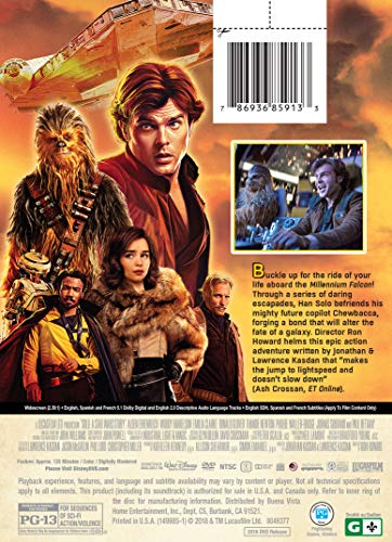 Solo: A Star Wars Story - DVD (Used)