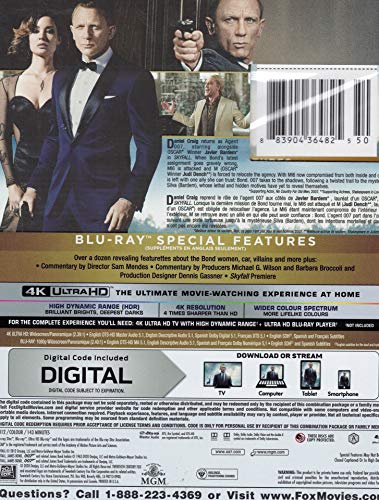 007 Skyfall - 4K/Blu-Ray