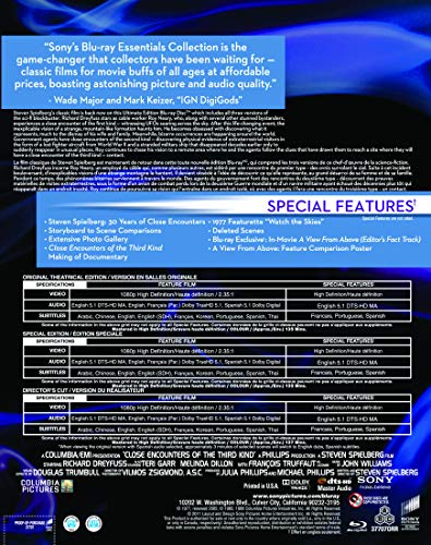Close Encounters of the Third Kind - Blu-Ray