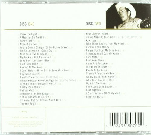 Hank Williams / Gold - CD