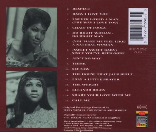 Aretha Franklin / The Very Best of Aretha Franklin: The 60's - CD (Occasion)