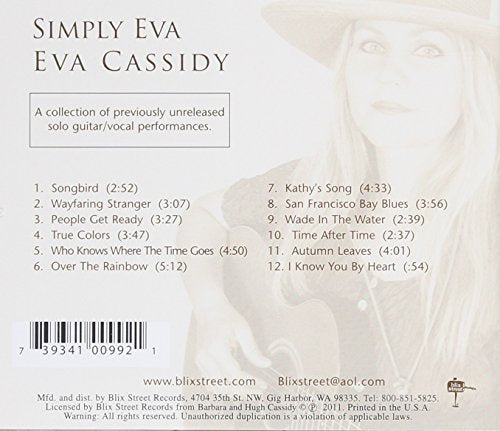 Eva Cassidy / Simply Eva - CD (Used)