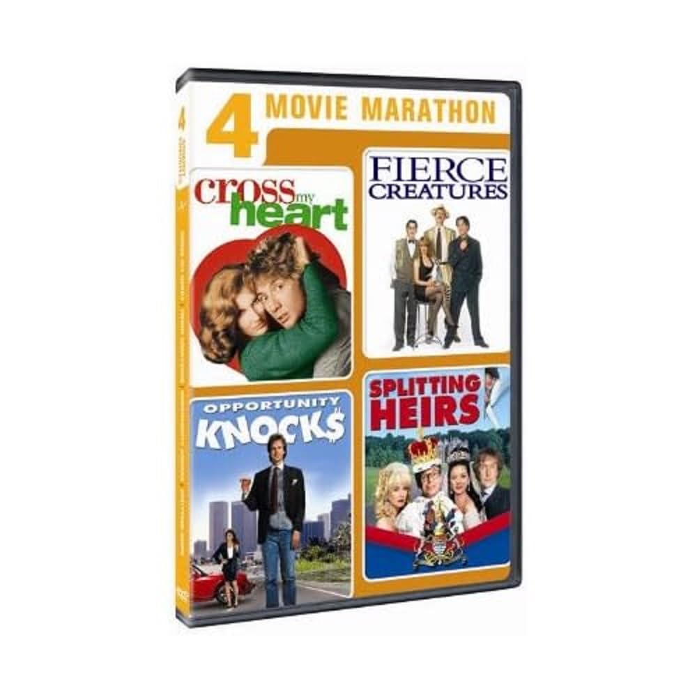 4 Movie Marathon (Cross My Heart / Fierce Creatures / Opportunity Knocks / Splitting Heirs) - DVD