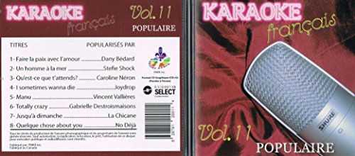 KARAOKE - V11 KARAOKE FRANCAIS: POPU