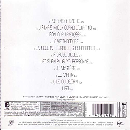 Alain Souchon / La Vie Theodore - CD (Used)