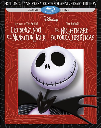 L'Étrange Noël de monsieur Jack : Édition 20e anniversaire (Bilingual) - Blu-ray/DVD (Used)