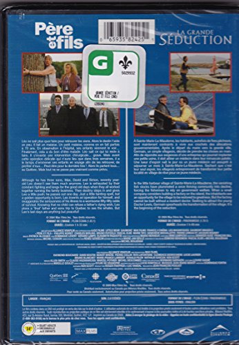 Pere et fils + La Grande Seduction - DVD