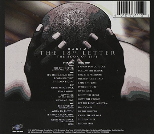 Rakim / 18th Letter + Book of Life - CD (Used)