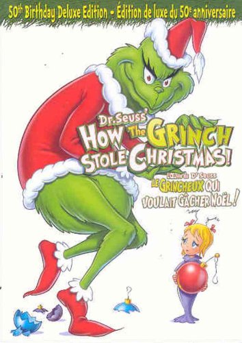 Dr. Seuss's How the Grinch Stole Christmas (50th Birthday Bilingual Deluxe Edition) - DVD (Used)