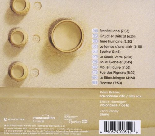 Rémi Bolduc / Cote D'Écoute -CD