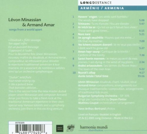 Levon Minassian / Songs from a World Apart - CD (Used)