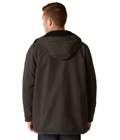 RVCA 'Ground Control' Parka - Pirate Black