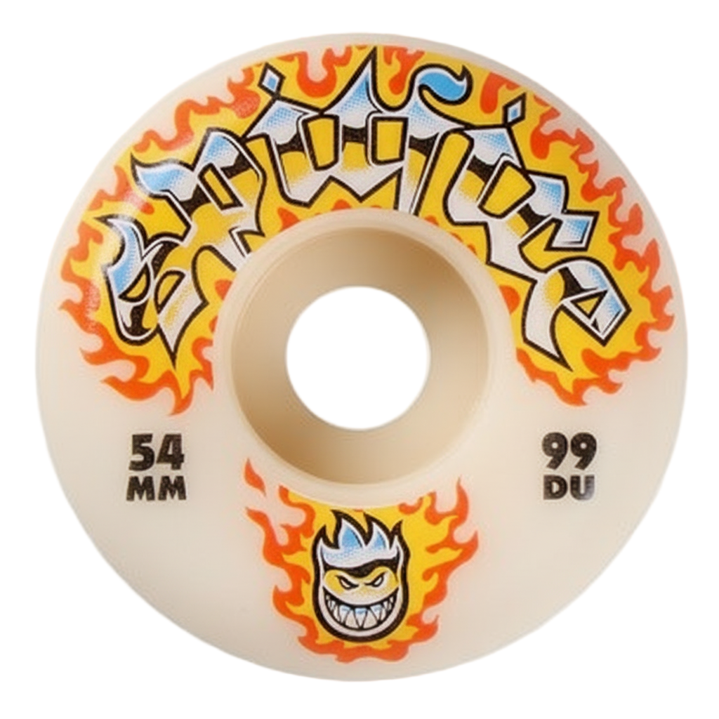 Spitfire 'Formula Four Conical Full' 99A Wheels 54mm - White