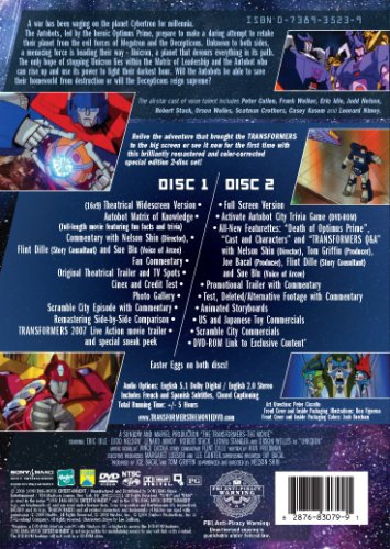 Transformers: The Movie (20th Anniversary Special Edition) - DVD