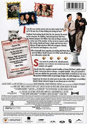 Harold and Kumar Go to White Castle / Harold et Kumar chassent le burger - DVD (Used)