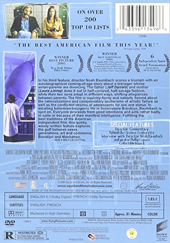 The Squid And The Whale - Special Edition Dvd - Widescreen