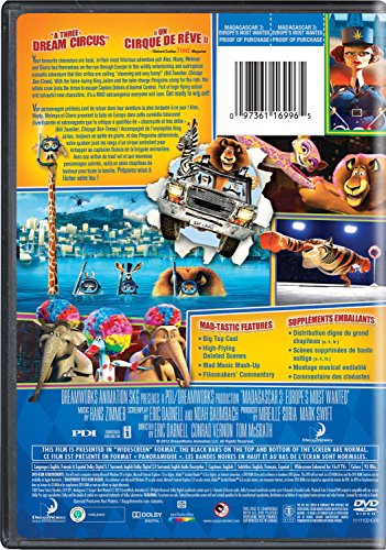 Madagascar 3: Europe's Most Wanted - DVD (Used)