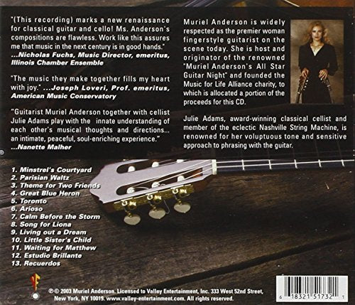 Muriel Anderson / New Classics for Guitar and Cello -CD