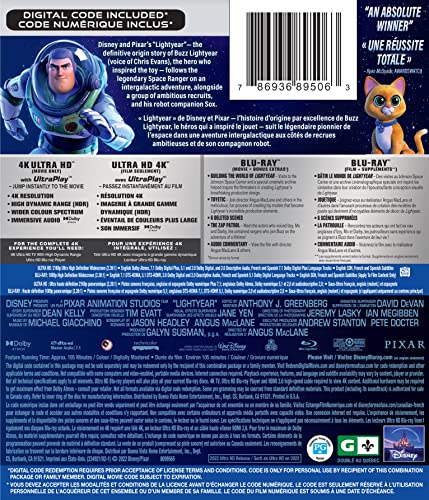 Lightyear - 4K/Blu-Ray