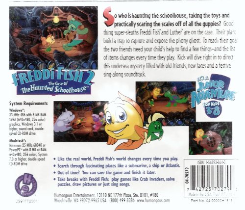 Freddi Fish 2: The Case of The Haunted Schoolhouse