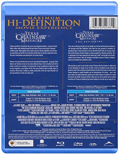 Massacre à la tronçonneuse + Massacre à la tronçonneuse : Le commencement - Blu-Ray