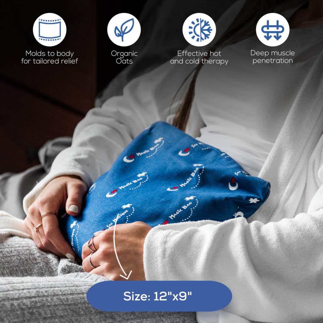 Magic Bag Pad Hot/Cold Pack , 28x24cm đ All In One Marketplace Canada