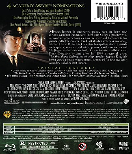 Green Mile - Blu-Ray (Used)